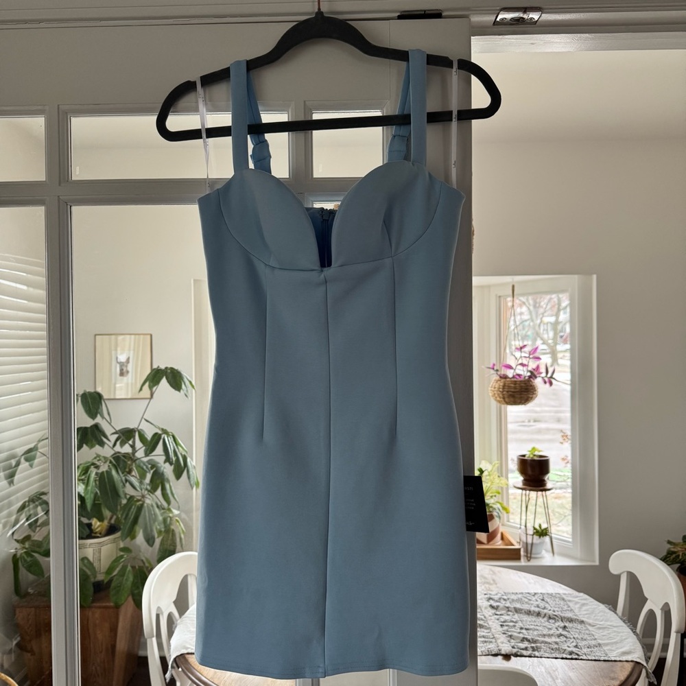 Lulus NWT powder blue dress